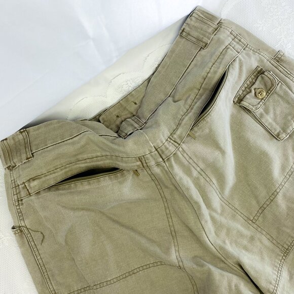 VTG Trail Designs Brand Men's Hiking Cargo Pants Tactical Khaki TP814 34x32 - Picture 7 of 10